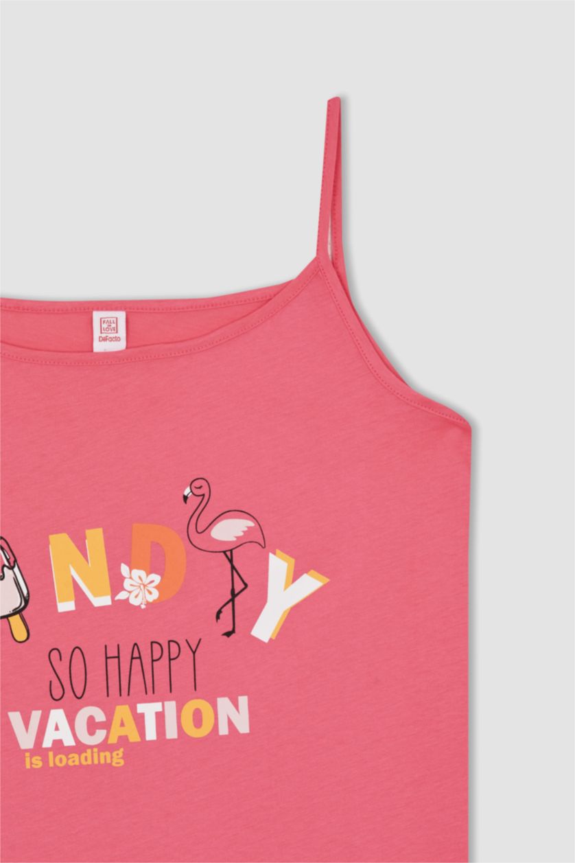 Woman Pink Regular Fit Cotton Knitted Dress