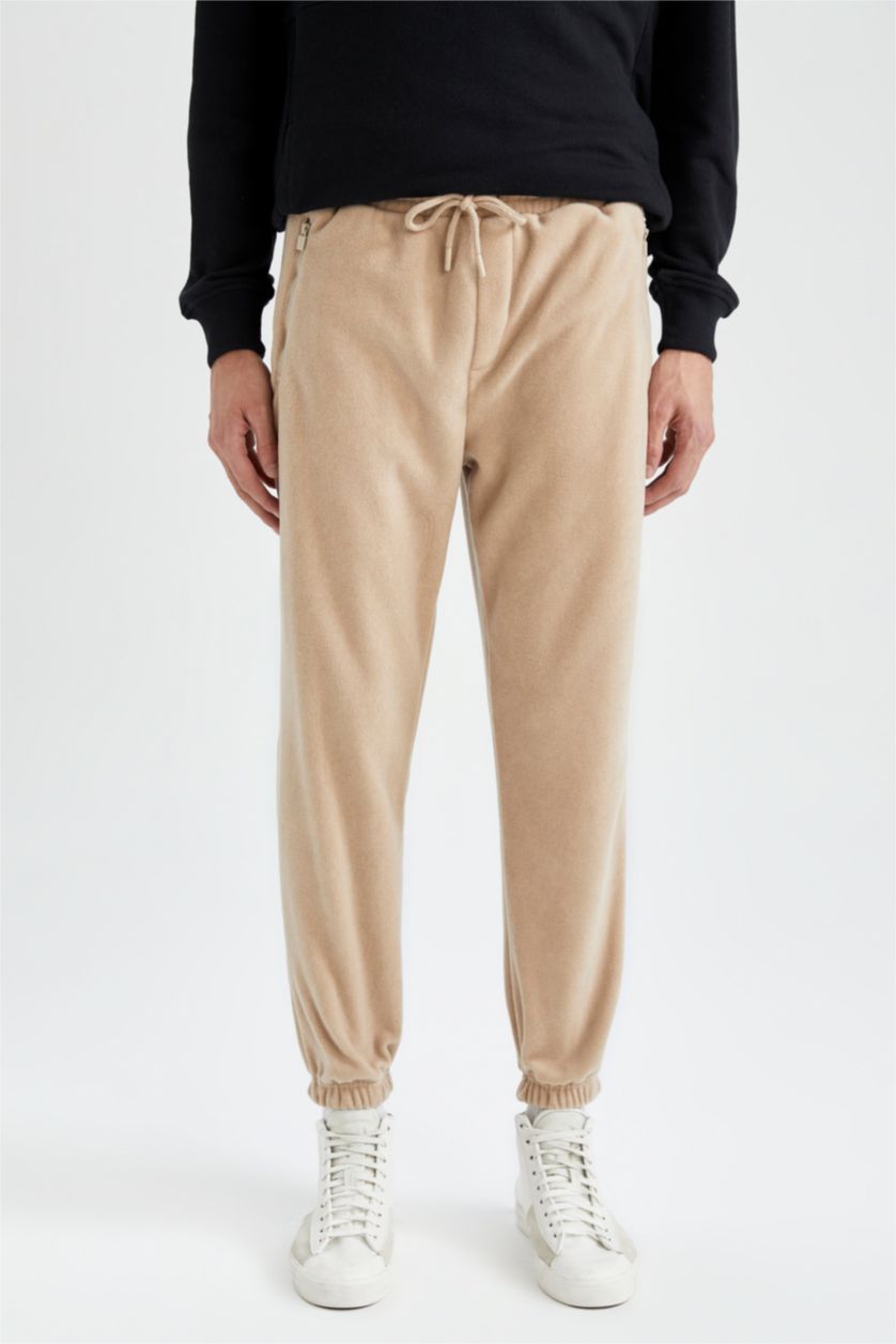 Erkek Kum Regular Fıt Pantolon