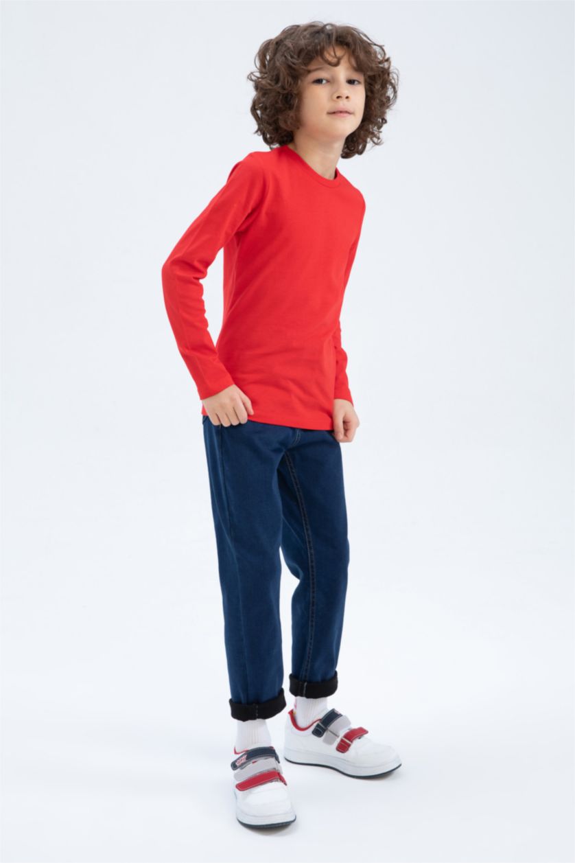 Мальчики и подростки Белый Кофта с круглым вырезом для мальчиков, 2 шт