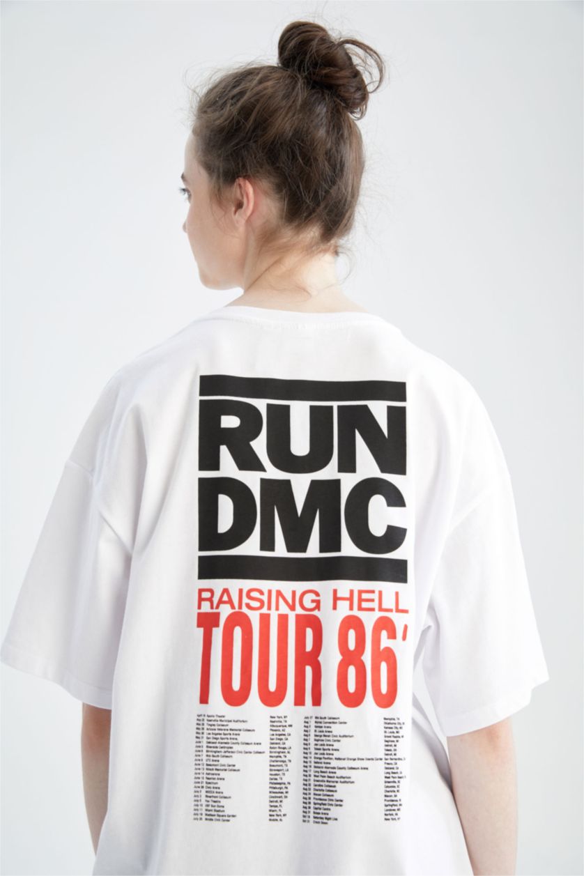 WOMAN White Oversize Fit Short Sleeve T-Shirt