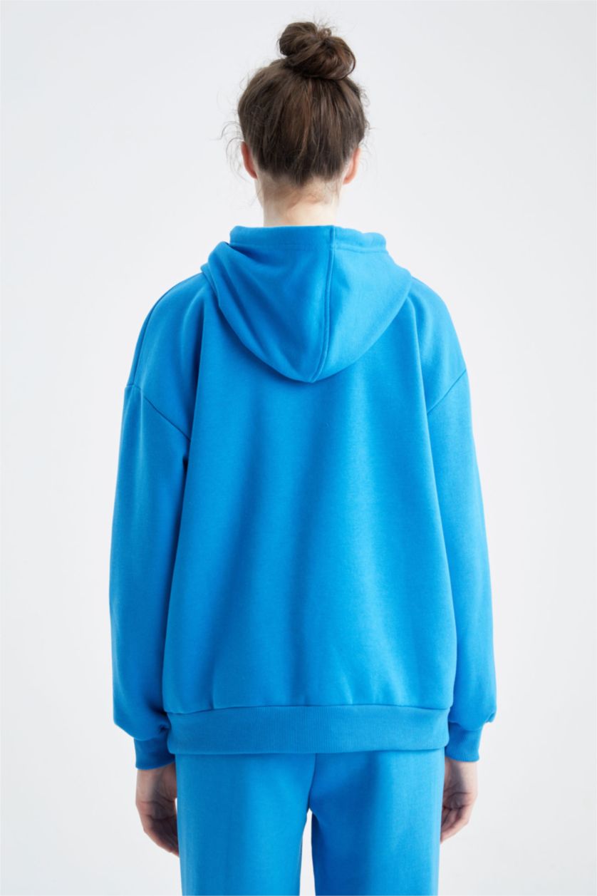 WOMAN Royal Defacto Fit Hoodie Sweatshirt