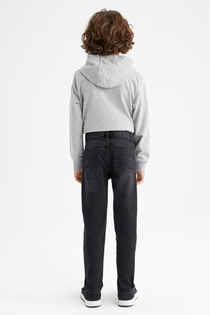 أولادي أخضر سويت شيرت ولادي بقصة عادية بغطاء للرأس - قطعتين