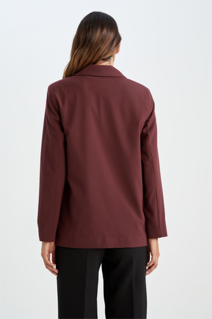 WOMAN Bordeaux Relax Fit Basic Blazer