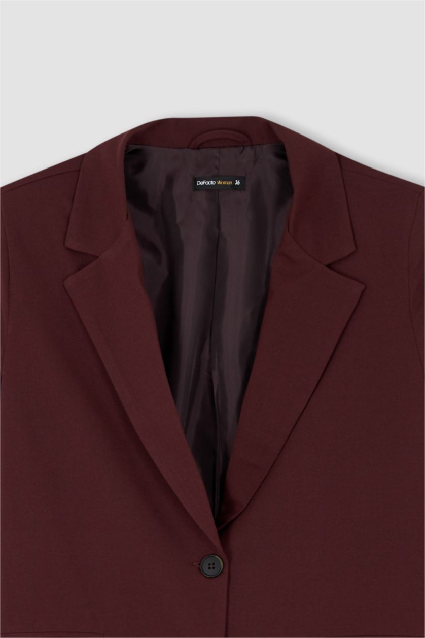 WOMAN Bordeaux Relax Fit Basic Blazer