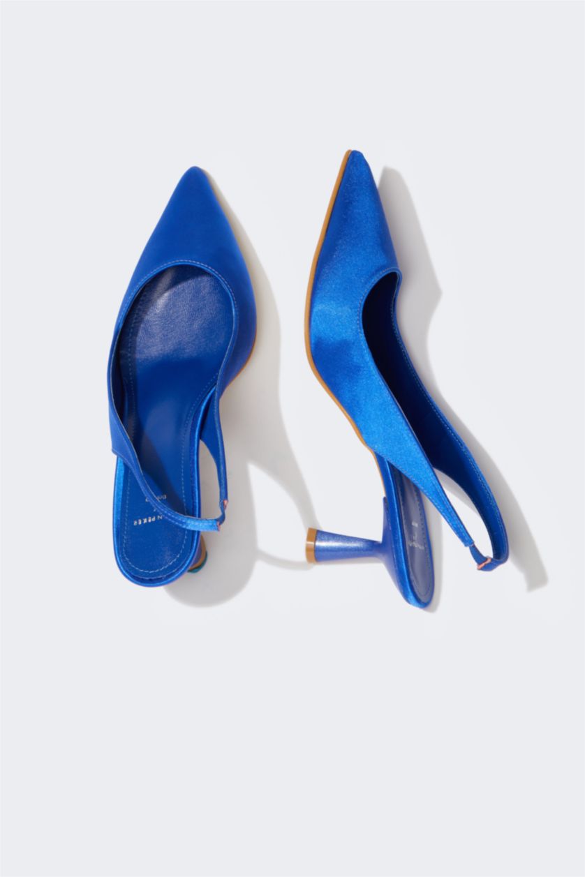 FEMME Bleu Chaussures à talons