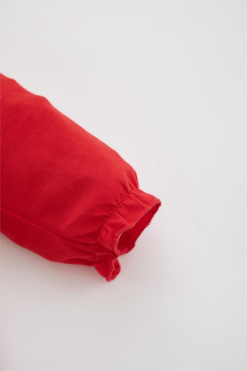 Kız Bebek Kırmızı Kız Bebek Yılbaşı Temalı 2'li Takım