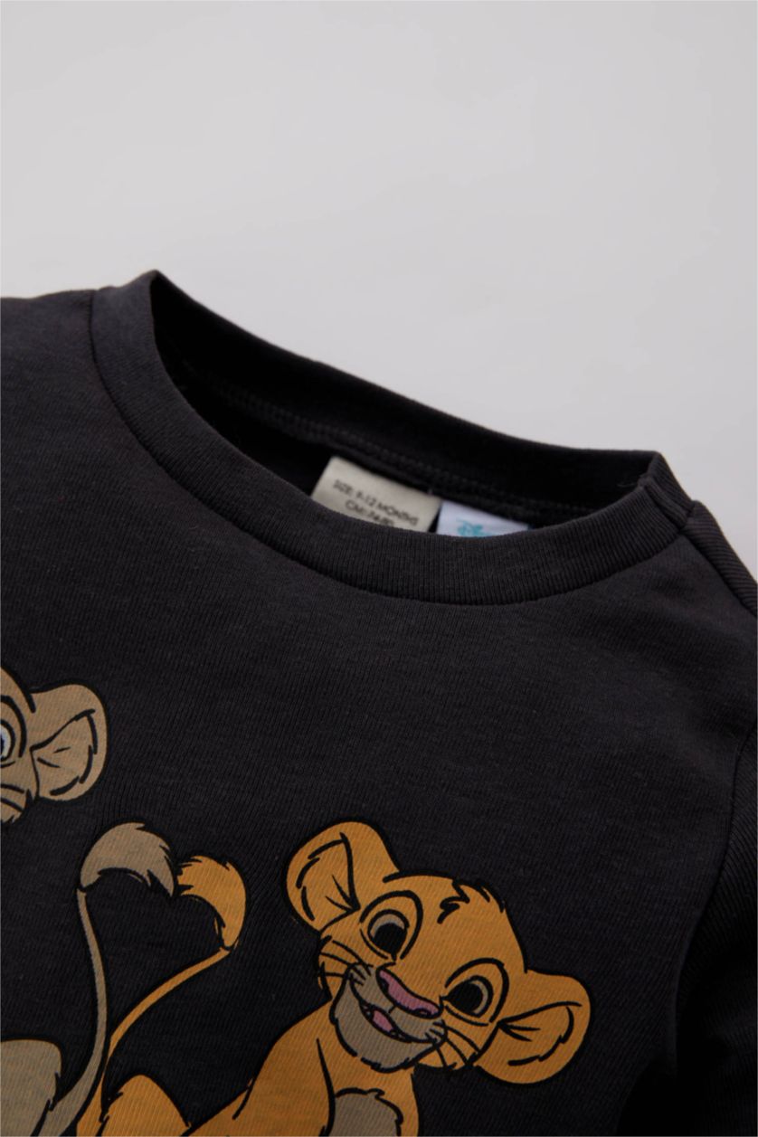 BABY BOY Black Baby Boy Disney Lion King Rib Pajamas Set