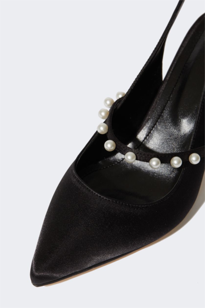 نساء أسود حذاء كعب عالي بكعب عالي