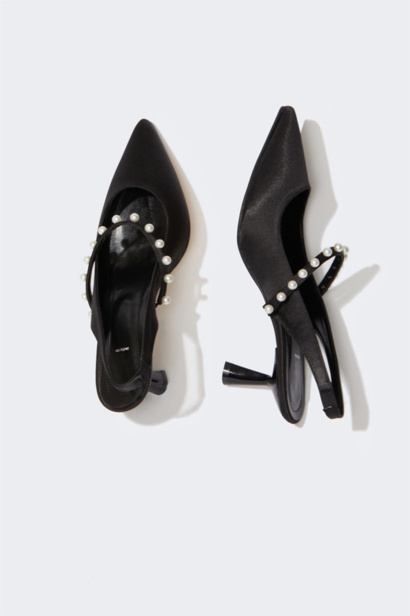 نساء أسود حذاء كعب عالي بكعب عالي