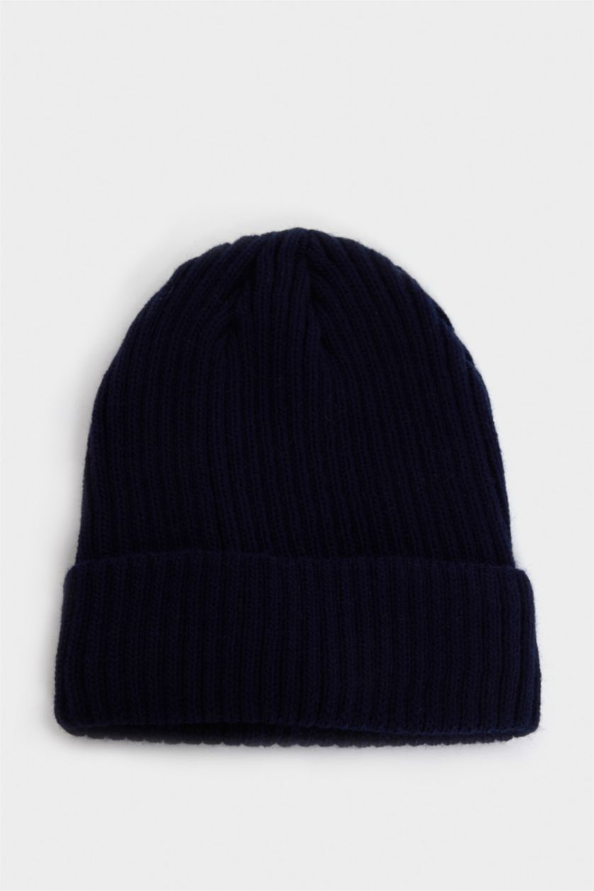 Erkek Bebek Antrasit Erkek Bebek Dokuma Etiketli Bere