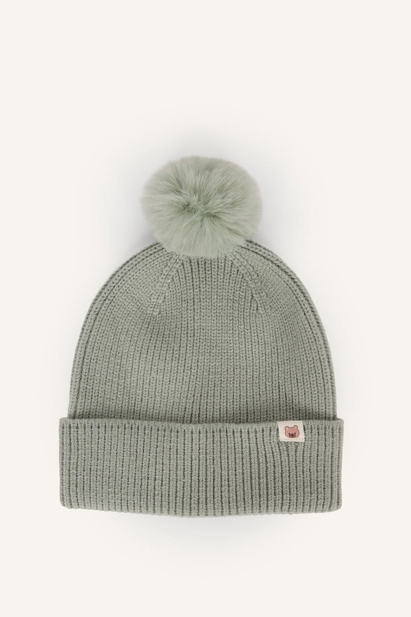 Baby Boys Light Green Baby Boy Knitwear Beret
