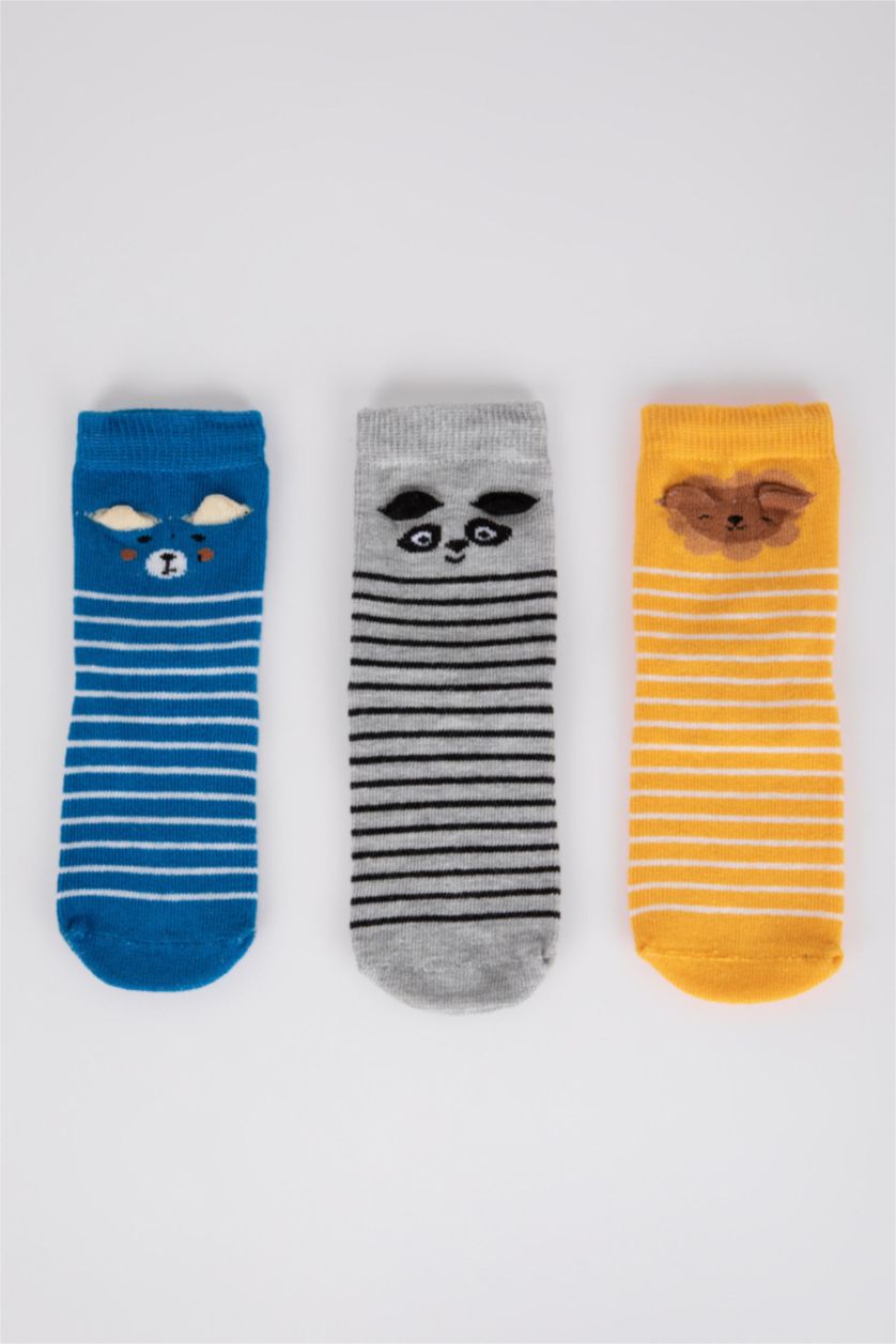 Малыши мальчики Разноцветный Длинные носки для мальчиков, 3 пары