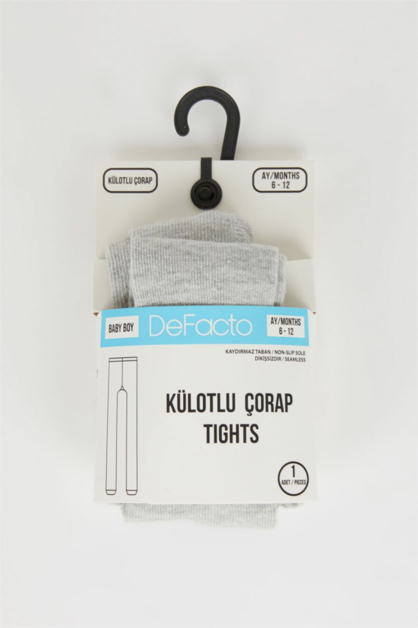 BÉBÉ GARÇON Gris Collants Coton BéBé Garçon