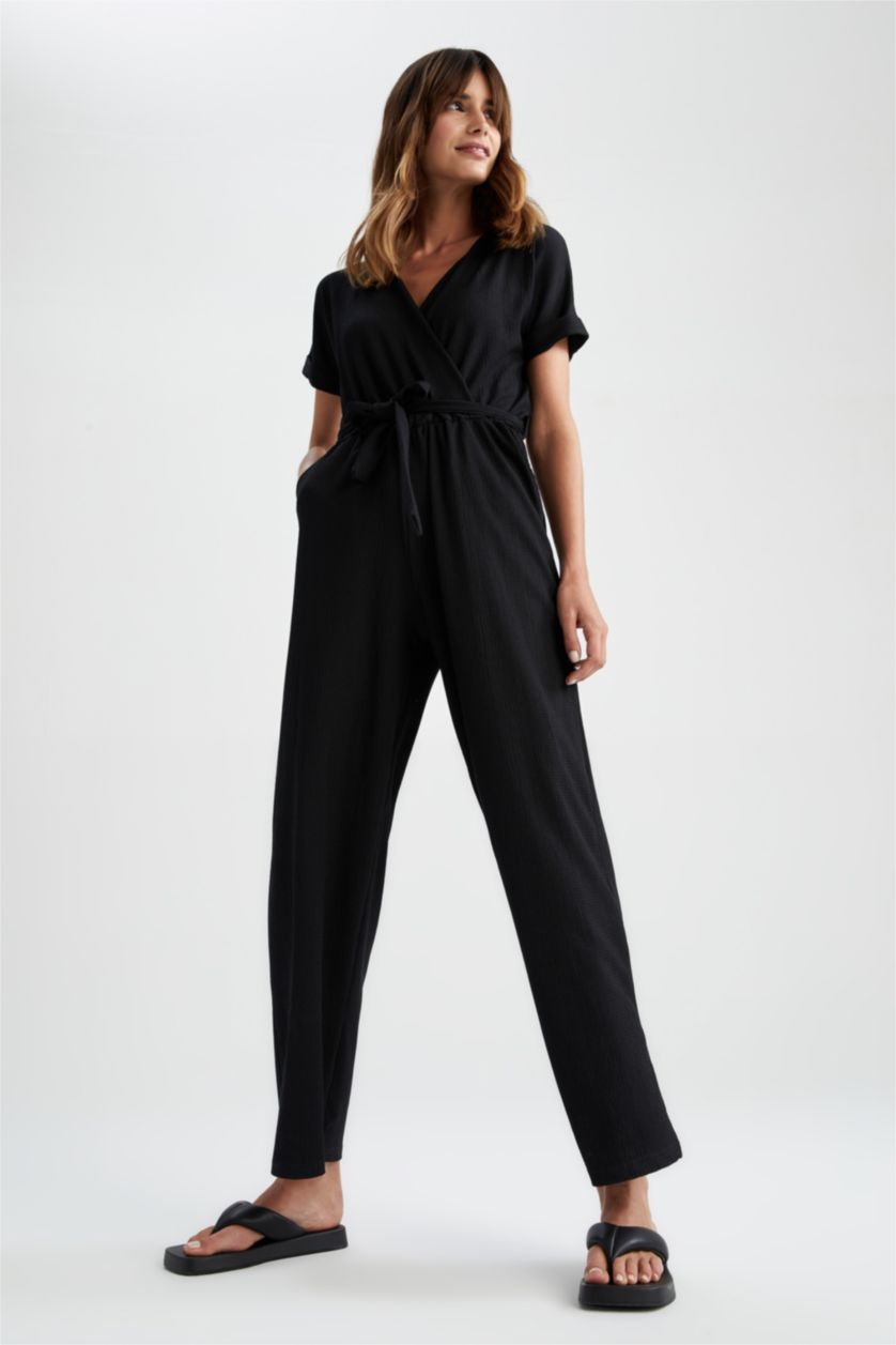 Женщины Черный Комбинезон для женщин