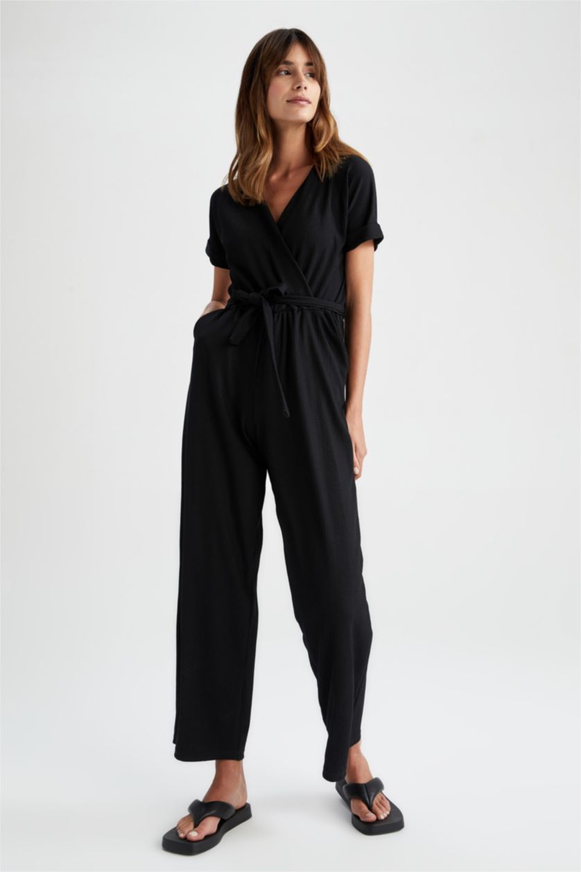 Женщины Черный Комбинезон для женщин