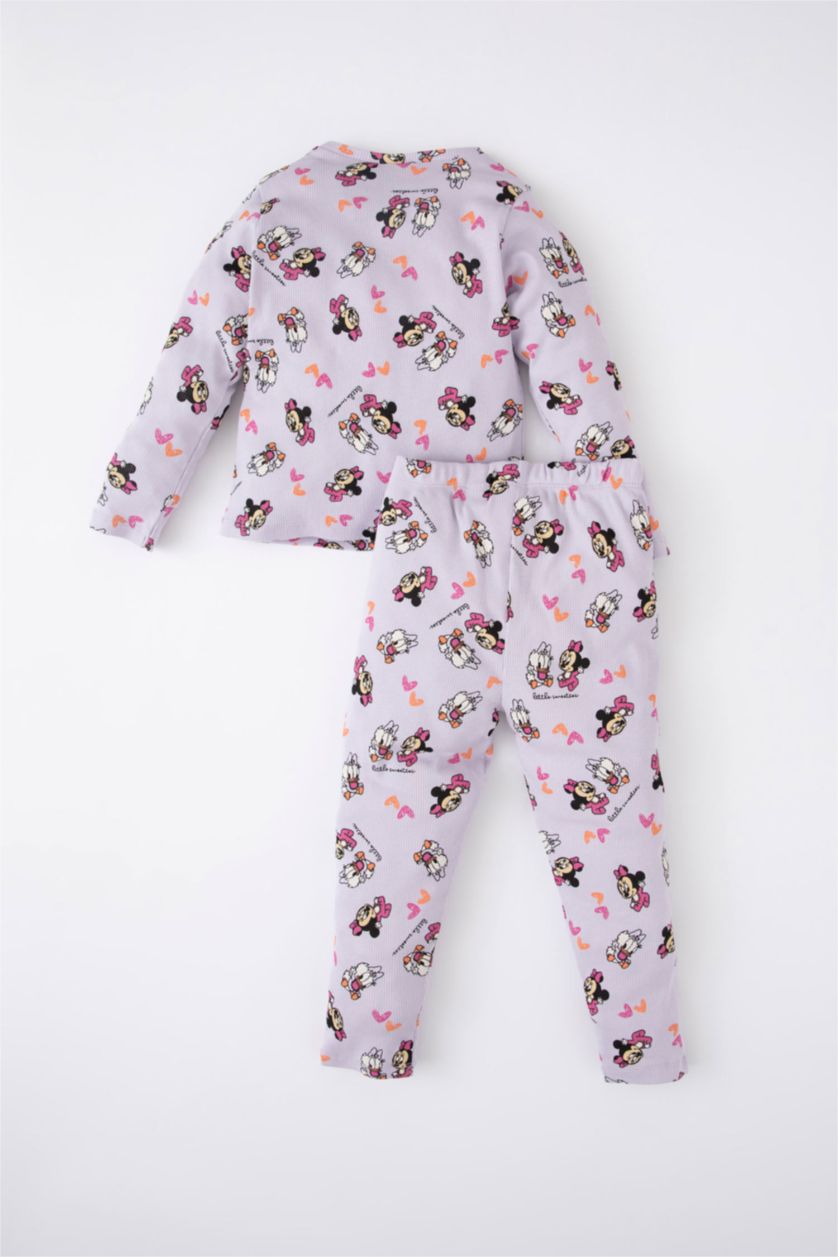 BABY GIRL Light Lilac طقم بيجاما ريبانا قصة عادية