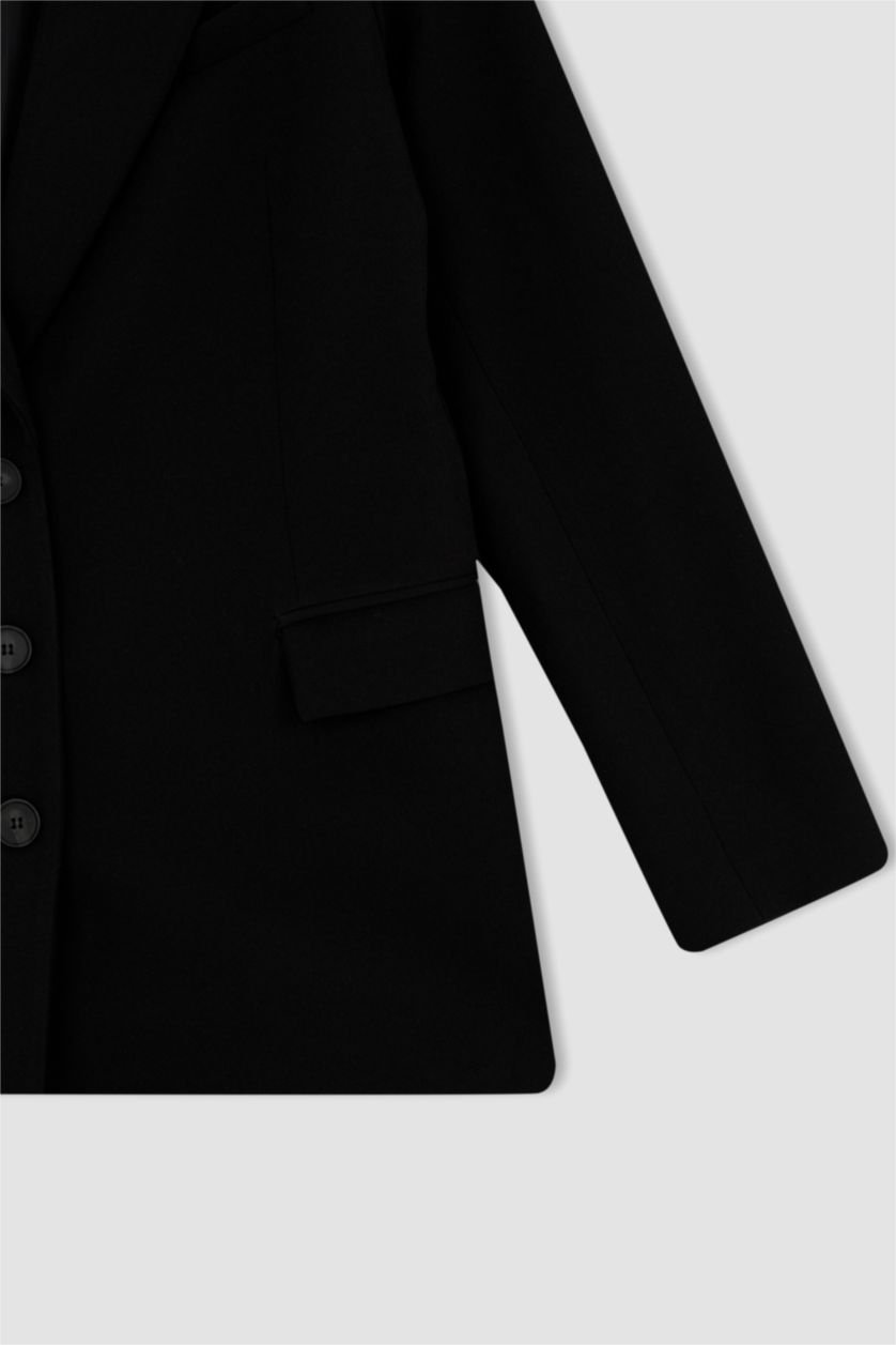 WOMAN Black Oversized Fit Blazer