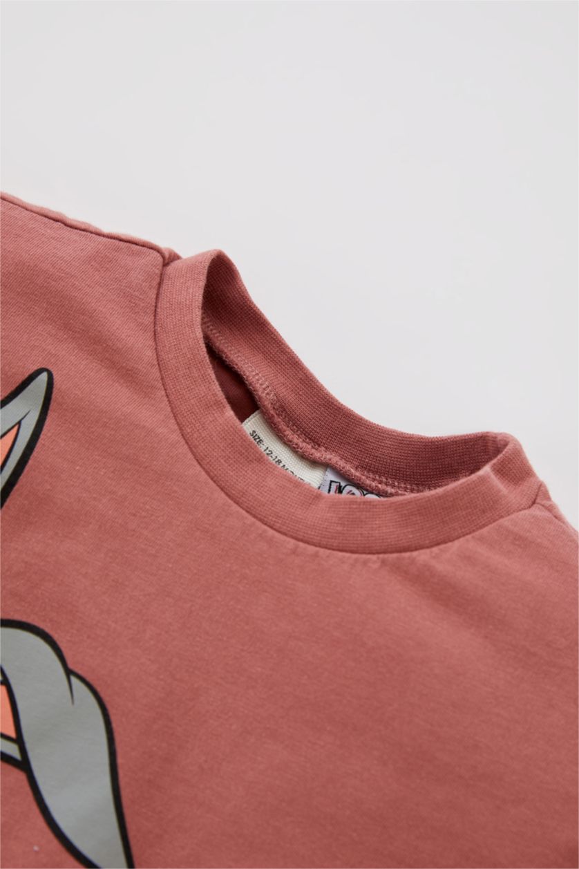 Baby Boy Rose Baby Boy Looney Tunes Short Sleeve T-Shirt Shorts 2-Pack Set