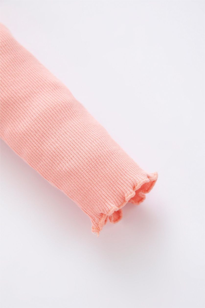 Baby Girl Pink Regular Fit Long Sleeve T-Shirt