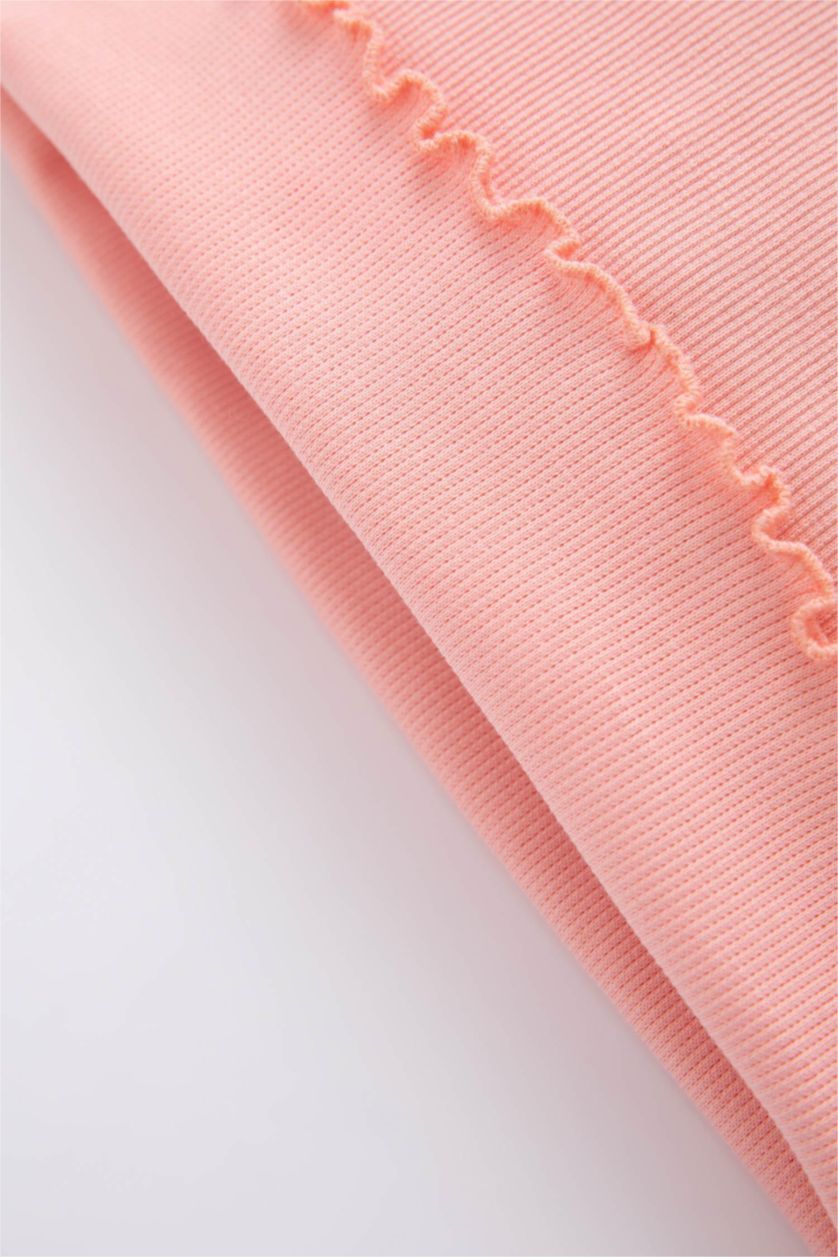 Baby Girl Pink Regular Fit Long Sleeve T-Shirt