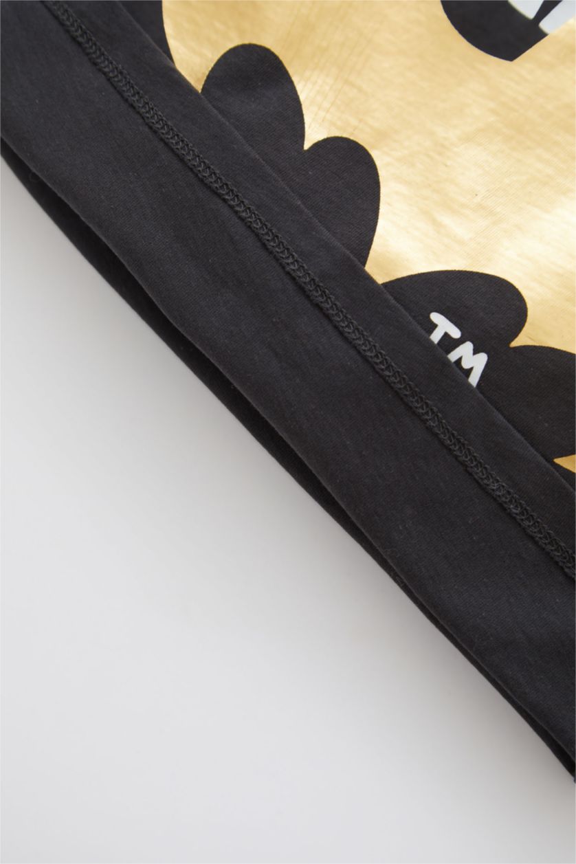 BÉBÉ GARÇON Anthracite Ensemble En Tricot Col Ras Du Cou Manche Courte 2 Batman BéBé Garçon