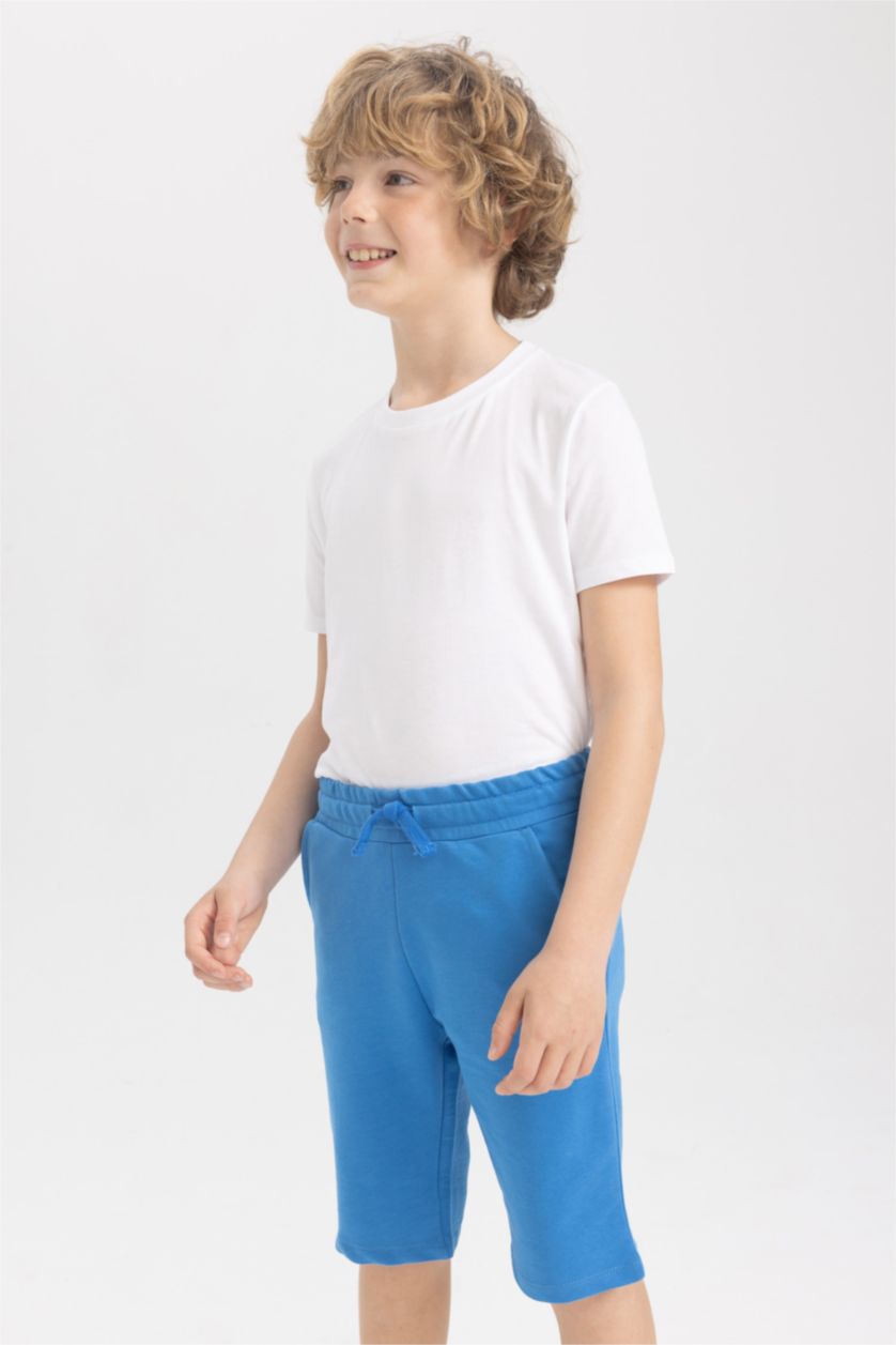 BOYS & TEENS Blue Regular Fit Shorts