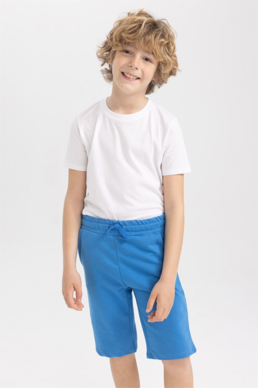BOYS & TEENS Blue Regular Fit Shorts
