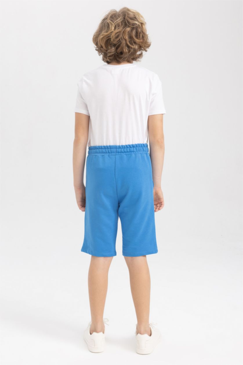 BOYS & TEENS Blue Regular Fit Shorts