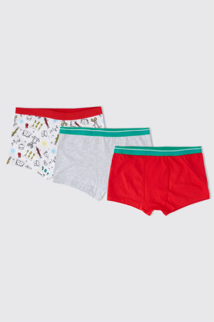 Boys & Teens Red Boy 3 piece Boxer