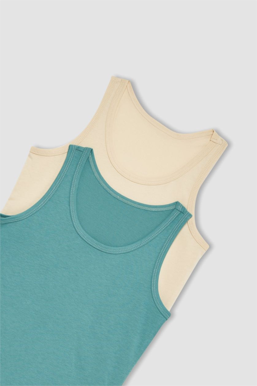 Мальчики и подростки Бежевый Майка для мальчиков