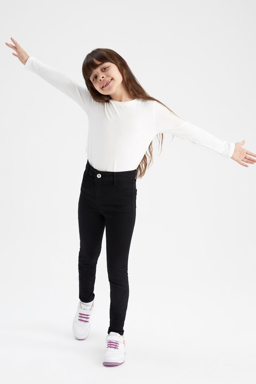 GIRLS & TEENS Black Girl Skinny Fit Skinny Jeans