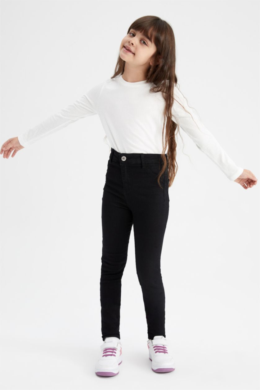 GIRLS & TEENS Black Girl Skinny Fit Skinny Jeans