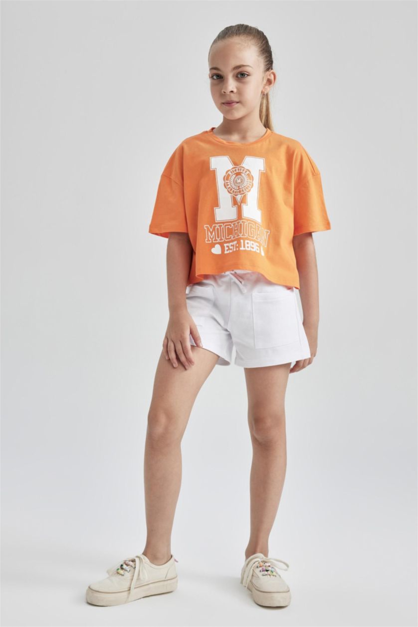 بناتي مرجاني تيشيرت كروب بناتي نص كم