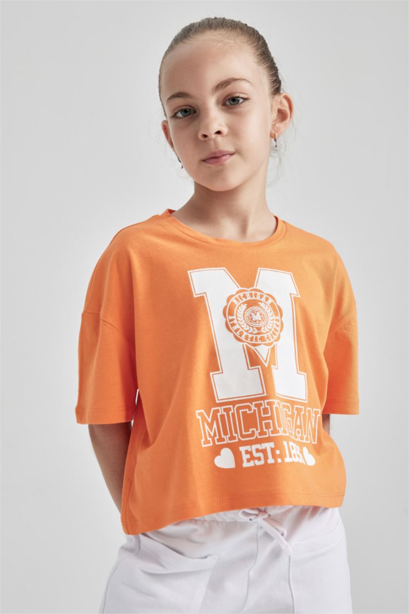 بناتي مرجاني تيشيرت كروب بناتي نص كم