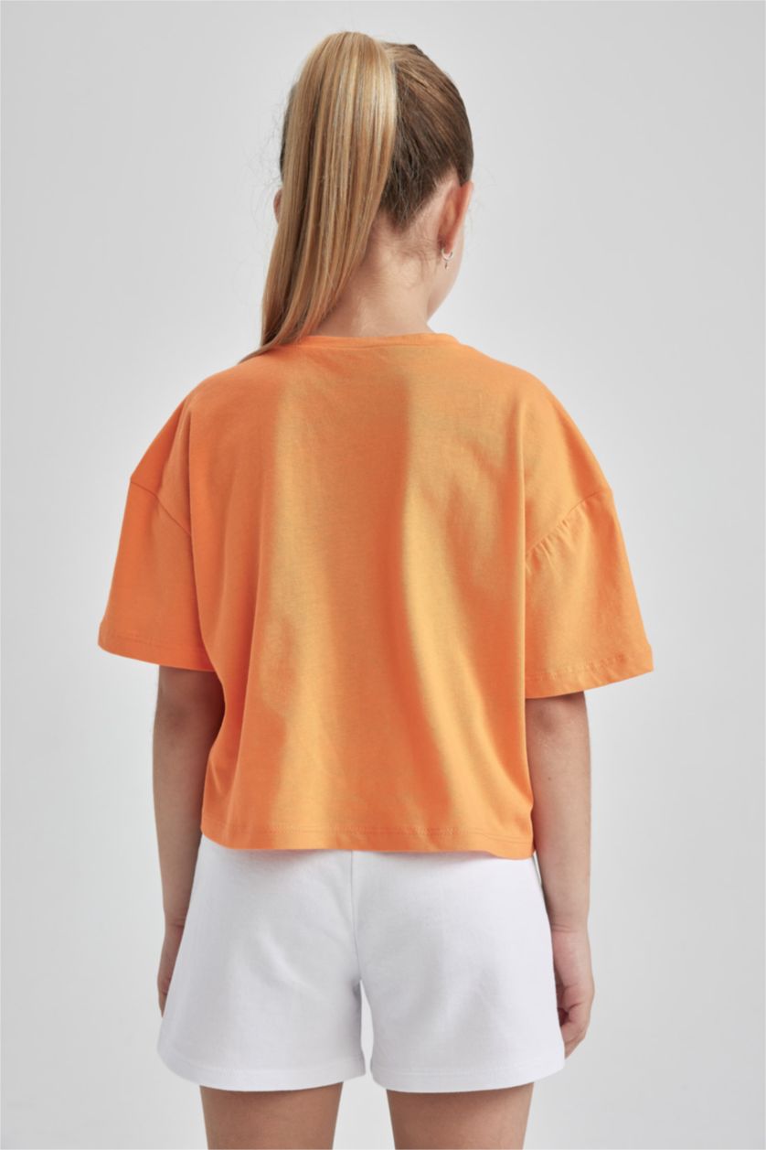 بناتي مرجاني تيشيرت كروب بناتي نص كم