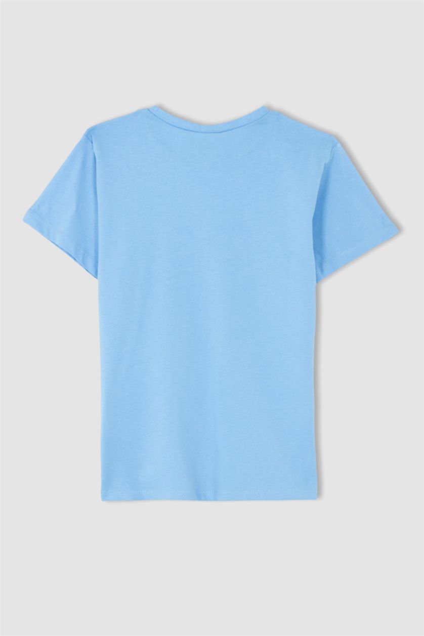 Girls & Teens Blue Regular Fit Rugrats Licensed Short Sleeve T-Shirt