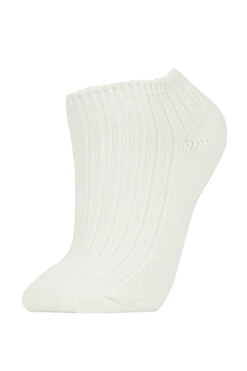 FEMME Marron Clair Chaussettes d'hiver Coton 2 Femme