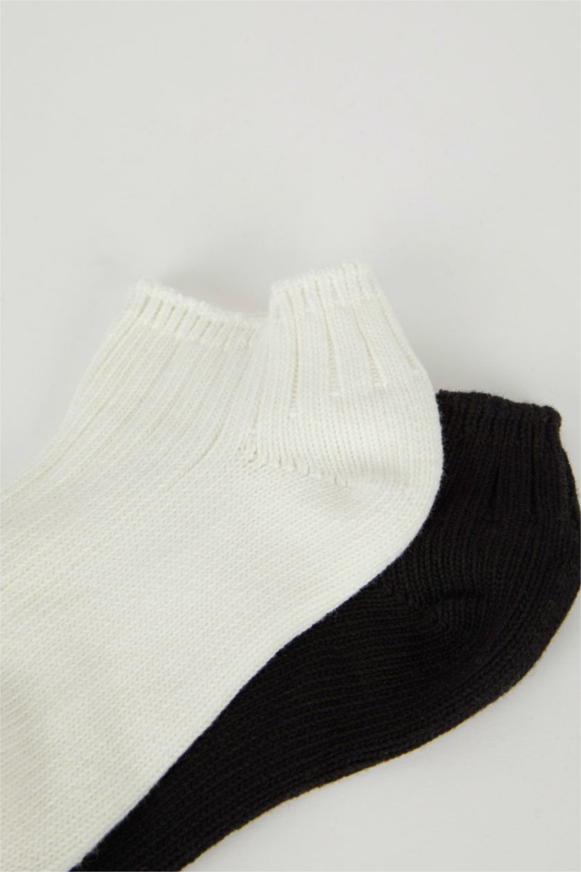 FEMME Marron Clair Chaussettes d'hiver Coton 2 Femme