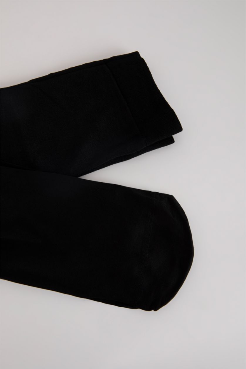 Kadın Siyah Külotlu Çorap