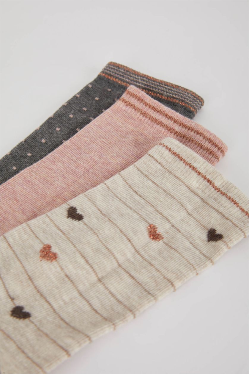 نساء Karma 3 piece Cotton Long sock
