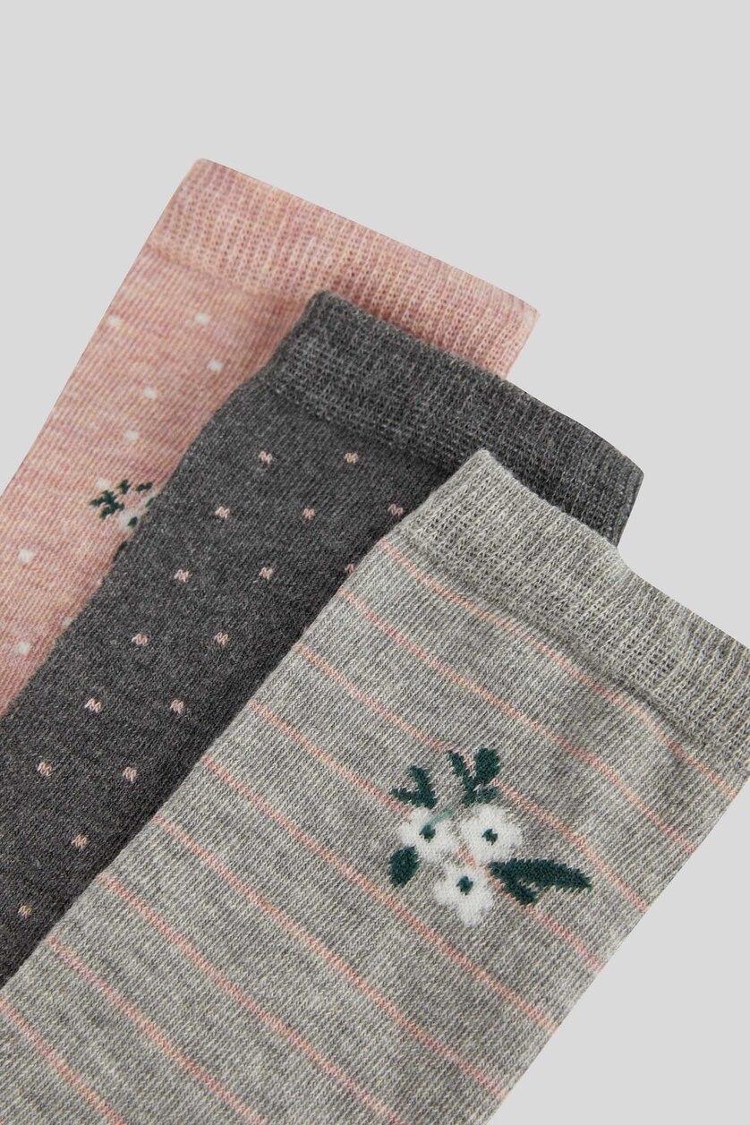 WOMAN Karma 3 piece Cotton Long sock
