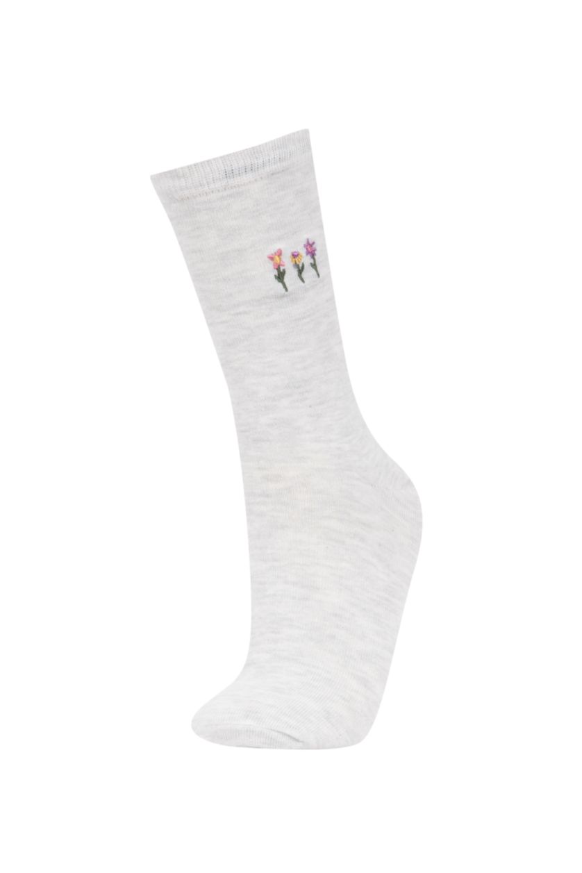 نساء Karma 3 piece Cotton Long sock