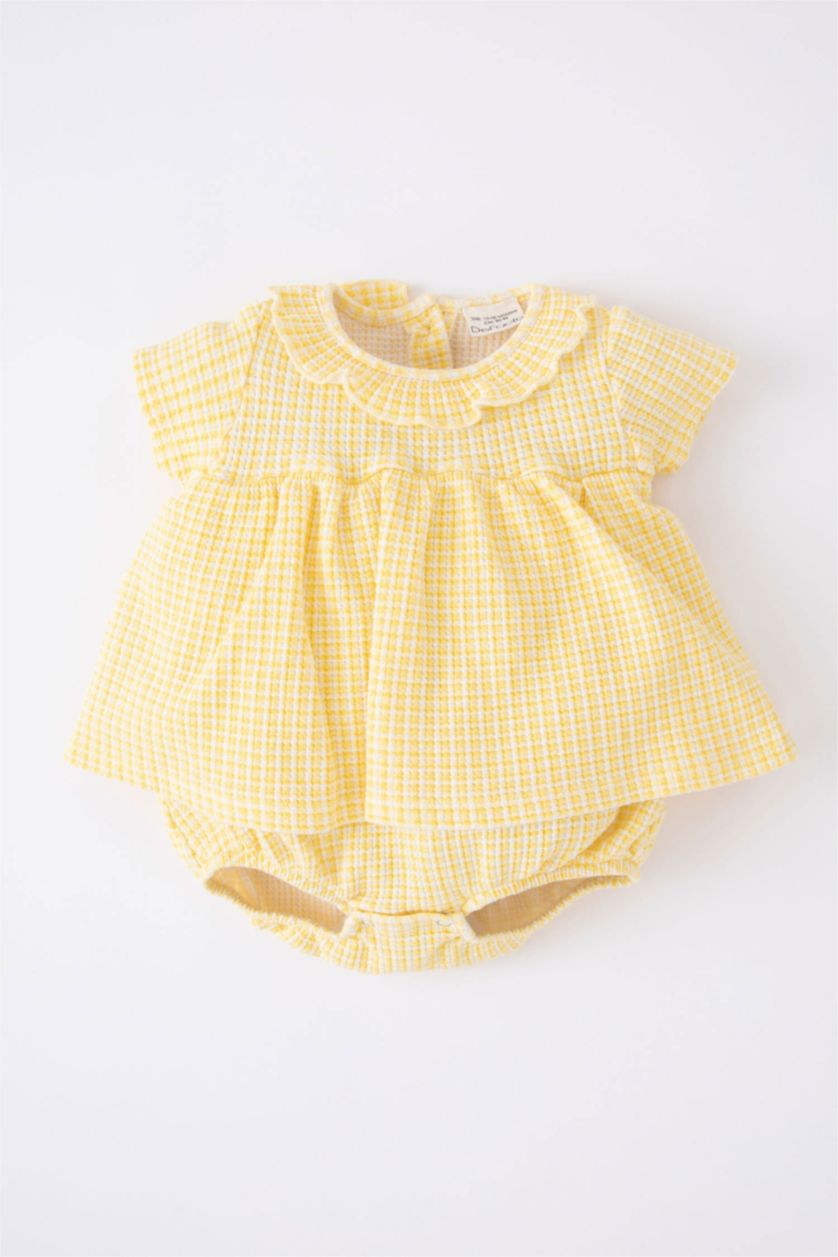 BÉBÉ FILLE Jaune Salopette