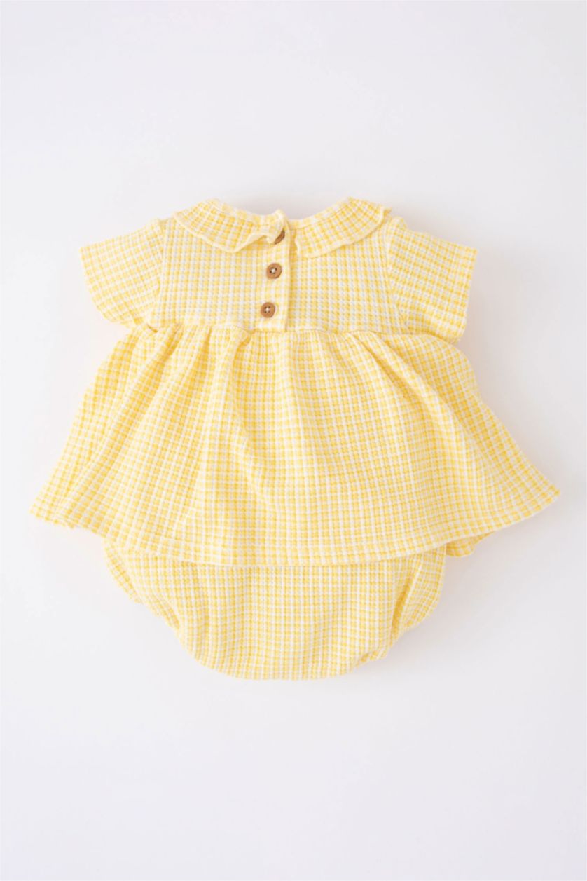 BÉBÉ FILLE Jaune Salopette