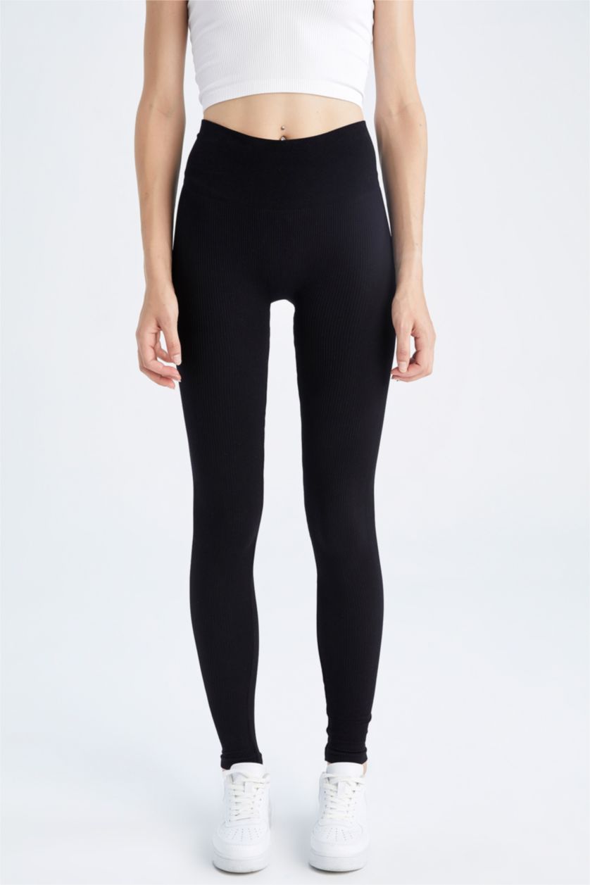 WOMAN Black Sport Leggings