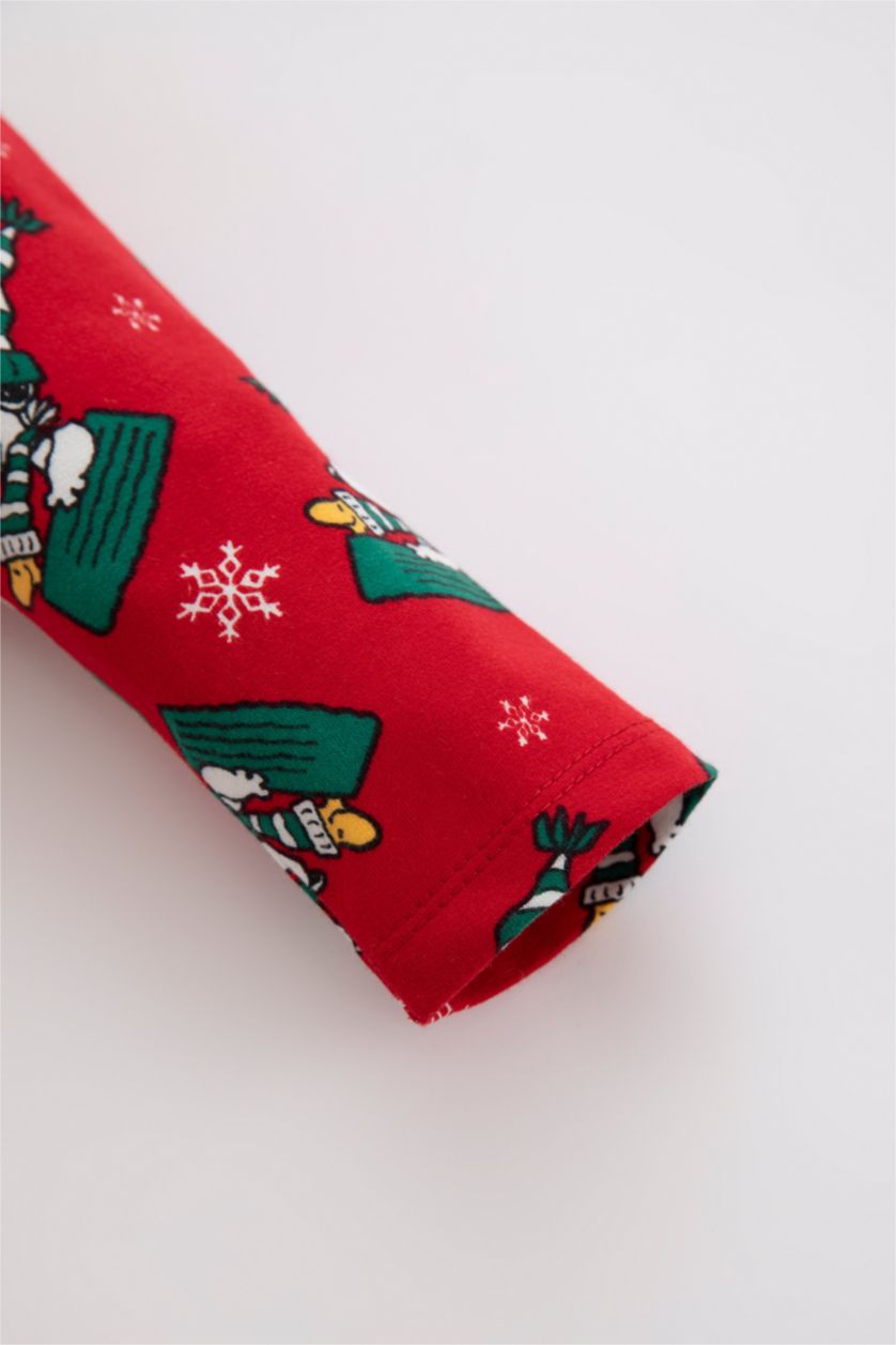 BABY BOY Red Baby Boy Newborn Snoopy New Year Themed Rompersuit