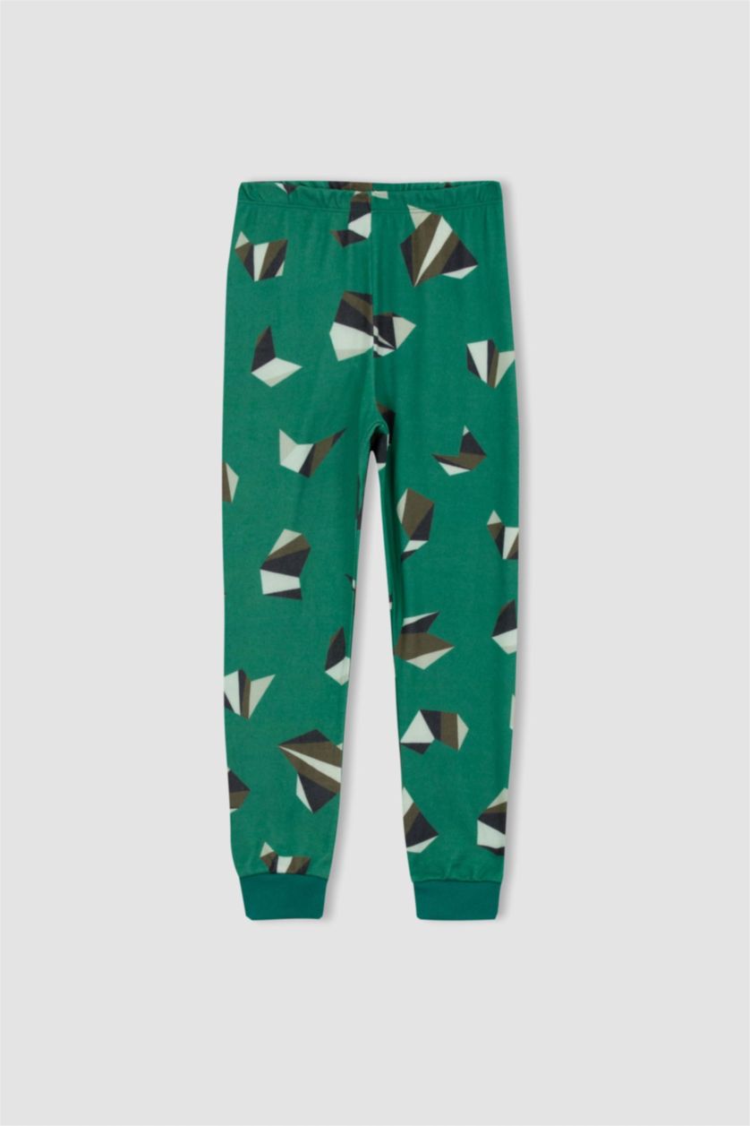 BOYS & TEENS NAVY Boys Regular Fit Thermal 2-Pack Pajamas