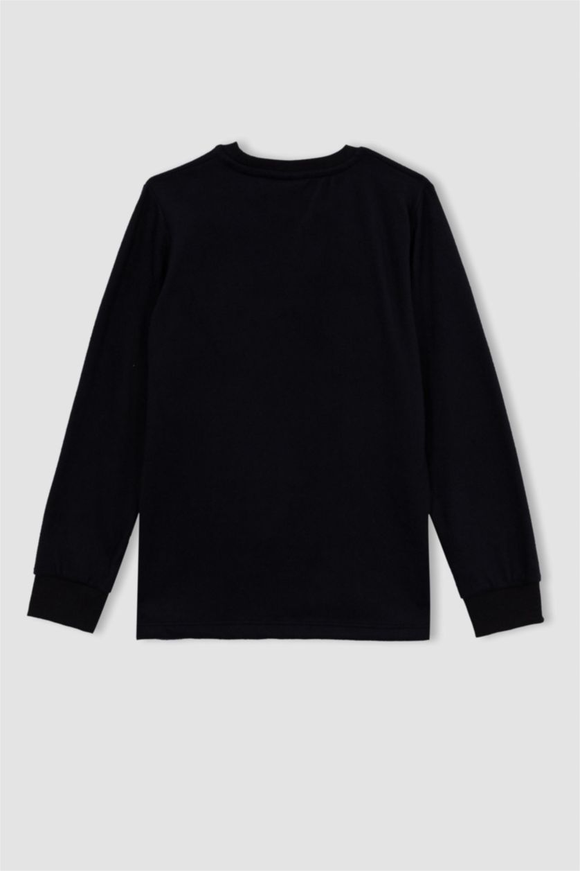 BOYS & TEENS NAVY Boys Regular Fit Thermal 2-Pack Pajamas