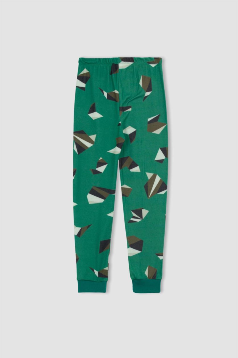 BOYS & TEENS NAVY Boys Regular Fit Thermal 2-Pack Pajamas