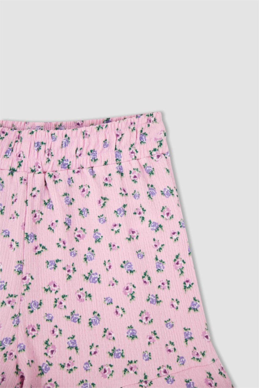 Девочки и подростки Розовый Комплект из 2-х вещей с цветочным принтом